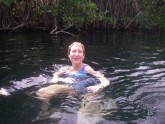 Trish In Cenote