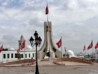 The Liberty monument created after the independence from the French was one in 1957