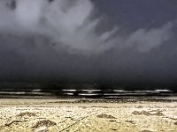 The surf at night