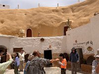 Arrival at the other Star Wars set, an in-the-ground troglodyte village now famous for its hollywood history.