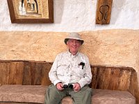 Tripmate, Larry, relaxing after a hard morning.