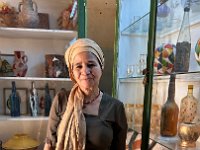 Discovered an artist in her shop/studio in the medina in Tozeur.  Didn't buy anything but was lovely to look at - I have her name and details if anyone is interested!