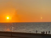 First night in Cartegena welcomed by gorgeous sunset