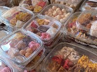 Back in the center square - delicious candy on offer!