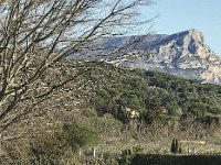 Mt St Victoire, made famous by Paul Cezanne