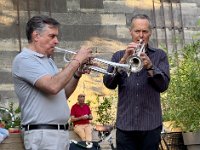 Two Larrys on two trumpets