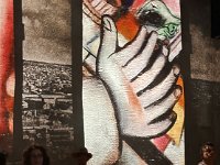 I always go the Atelier des Lumiére when in Paris.  This immersive show was all about Chagall.  Please excuse too many slides that follow....