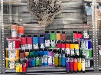 and a closed art supply store - whew