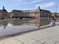 The Miroir d'Eau in front of the Bourse