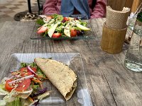 Good quesadillas - all organic vegie food