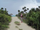 Trish at Soliman Bay