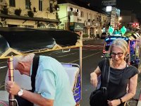 A little surprise - we're treated to tuktuk rides to the restaurant for or 'Welcome Dinner'.