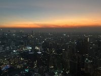 And the same view a bit later from the bar on the 87th floor.