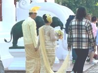 And then we happened upon a wedding - and followed the photographer of course...