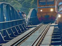 The train on the Bridge Over the River Kwai still operates twice a day (no longer from Burma, but from Kanchanaburi to Bangkok (I think).