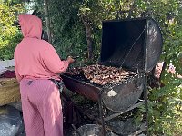 First stop today:  the Grill Lady - a well known and very popular spot for locals to shop for BBQ