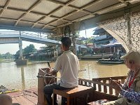 And onto another river boat with lace curtains and an ornary driver since we were 5 minutes late.