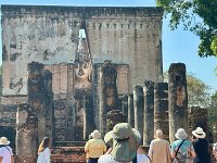 The first of three temples we visited of the ruins of the Si Inthrathit Kingtom  This particular Buddha is 35 meters high and quite a stunning site to behold, both from a distance and close up.