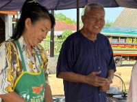 After the school visit we were hosted for lunch by a family in a large home who clearly enjoyed this activity.  They set up 'stations' where we brought our ingredients (pre-arranged and purchased in the local market - still having no language skills.