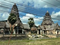 Khmer style temple at Mae Ka Dam district south of Chiang Mai