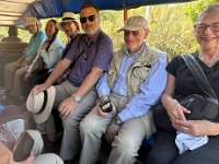 This is the transport that took us up to the jungle to an incredible restaurant and art gallery.