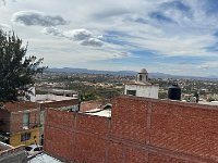 and the panorama from his roof