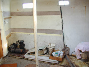 where the head would go