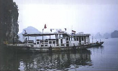 Boat on Halong Bay